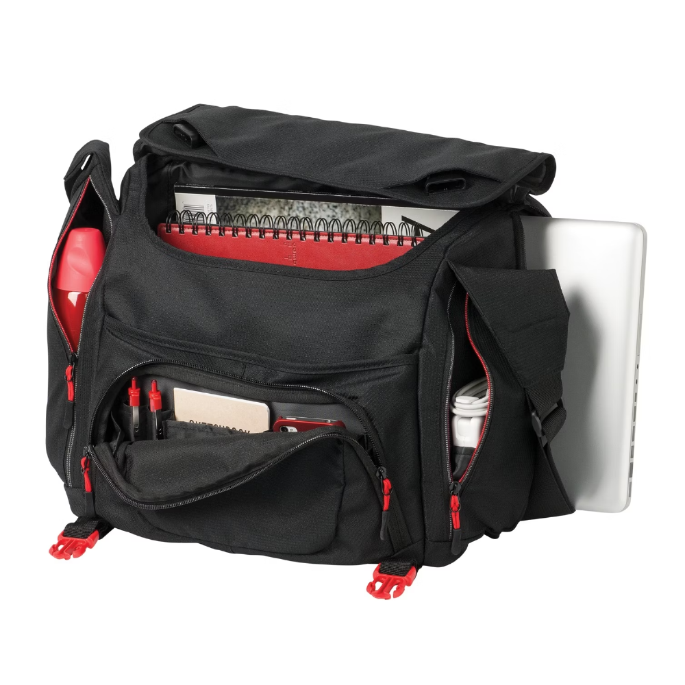 Dodge SRT Hellcat Messenger Bag - Black/Red
