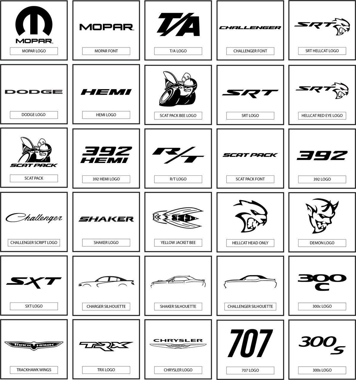 ABD Automatic Shift Knob w/ Concave Top 2015-2023 Challenger/Charger/Durango - Speedlogix