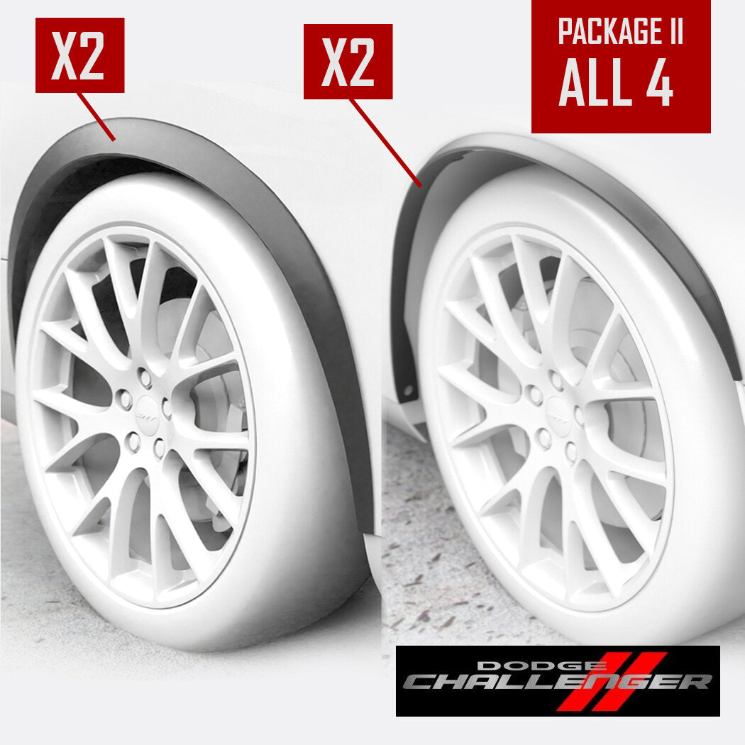 Phillips Lil' Devils Fender Flares (Front/Rear) 2008-2023 Challenger - Speedlogix
