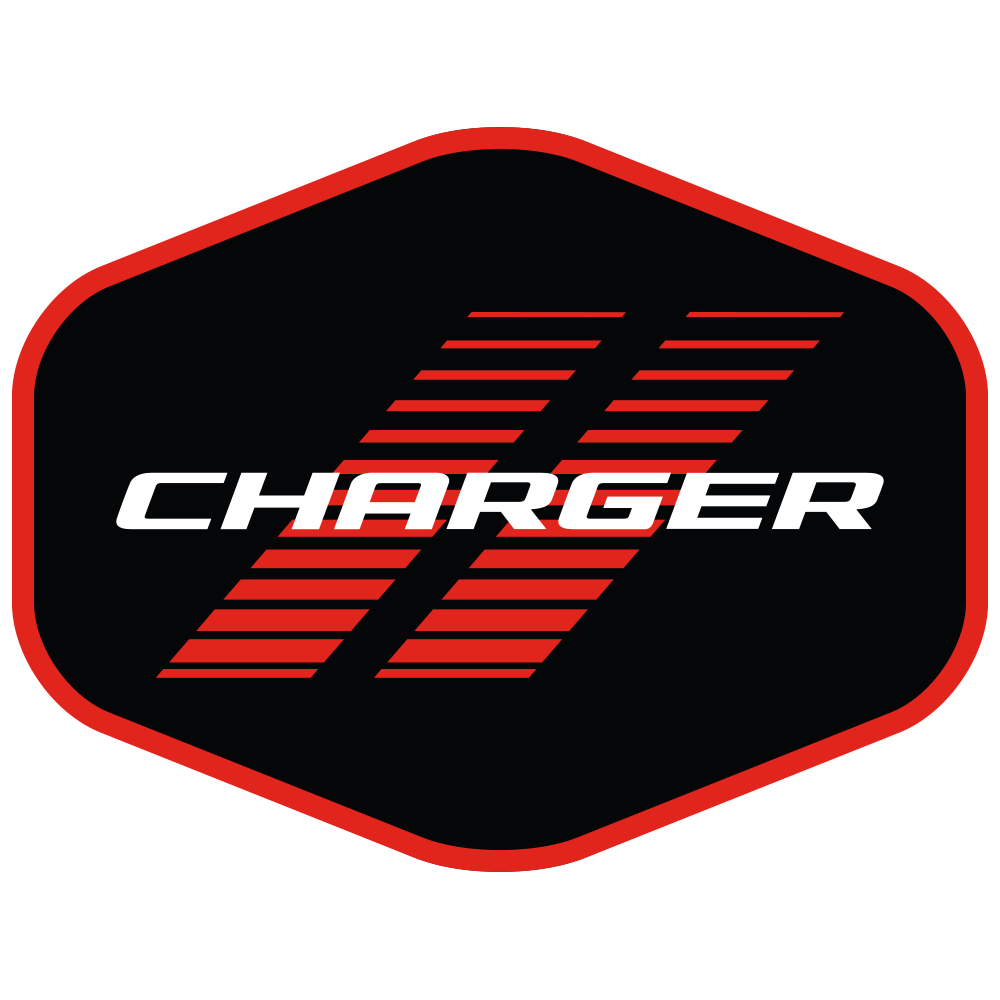 Sticker - Dodge Charger Faded Hex