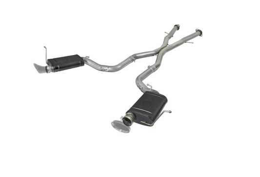 aFe MACH Force-Xp Cat-Back Exhaust, 304 Stainless, Mufflers 2012-2021 Grand Cherokee 6.2L/392/6.4L