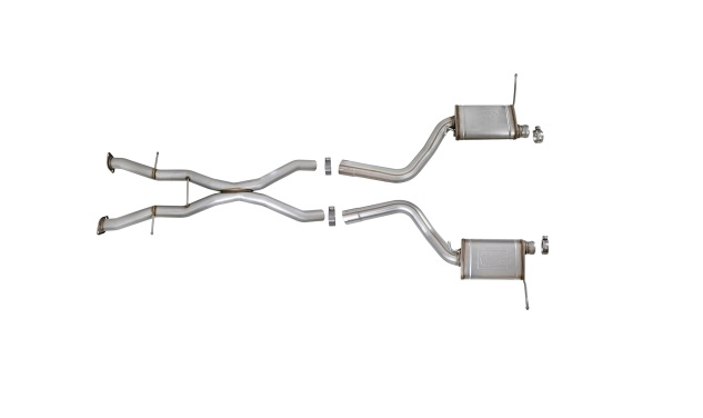 aFe MACH Force-Xp Cat-Back Exhaust, 409 Stainless, Mufflers 2012-2021 Grand Cherokee 6.2L/392/6.4L