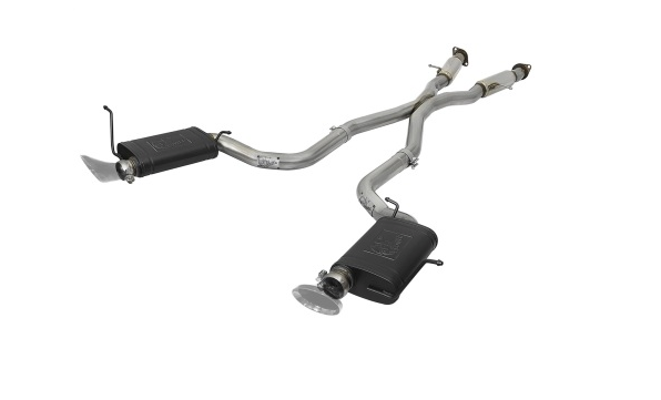 aFe MACH Force-Xp Cat-Back Exhaust, 304 Stainless, Resonators 2012-2021 Grand Cherokee 6.2L/392/6.4L - Speedlogix