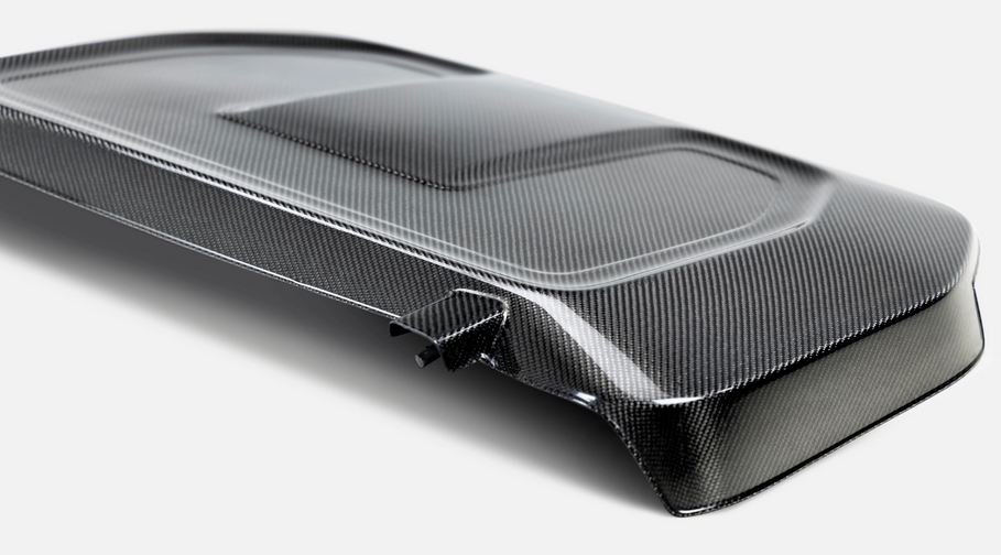 AC Carbon Fiber Engine Cover 2021-2023 TRX - Speedlogix