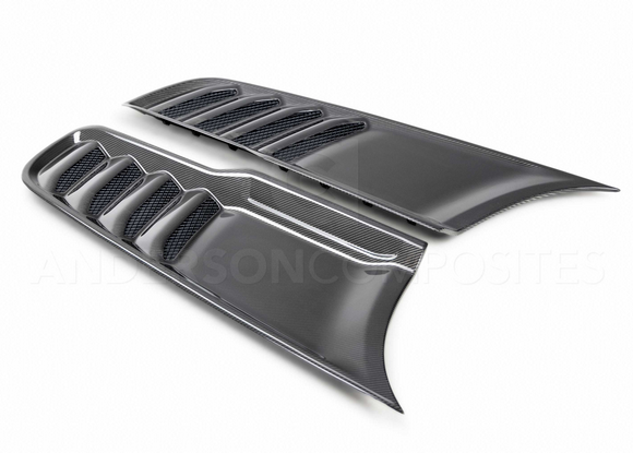 AC Carbon Fiber OE Style Hood Vents (Pair) 2021-2023 TRX - Speedlogix