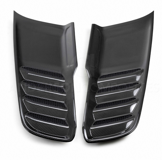 AC Carbon Fiber OE Style Hood Vents (Pair) 2021-2023 TRX - Speedlogix