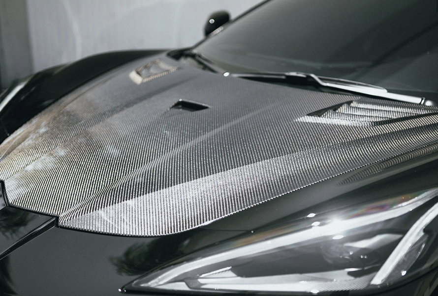 AC Carbon Fiber Hood 2020-2023 GT Type Corvette C8 Stingray