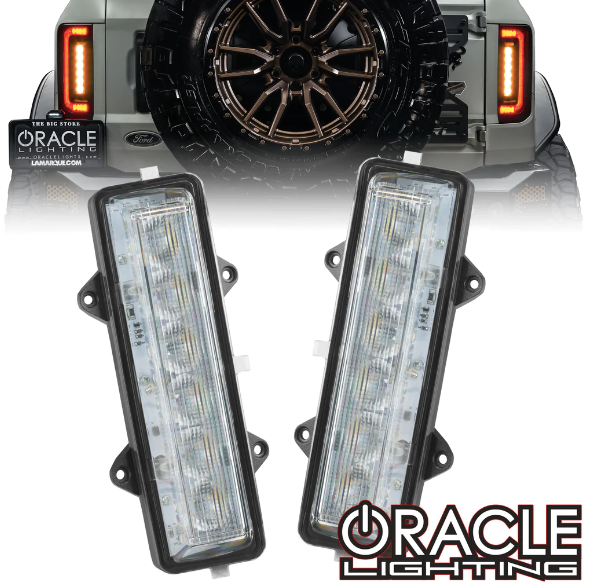 Oracle Dual Function Amber/White Reverse LED Modules 2021-2023 Bronco - Speedlogix