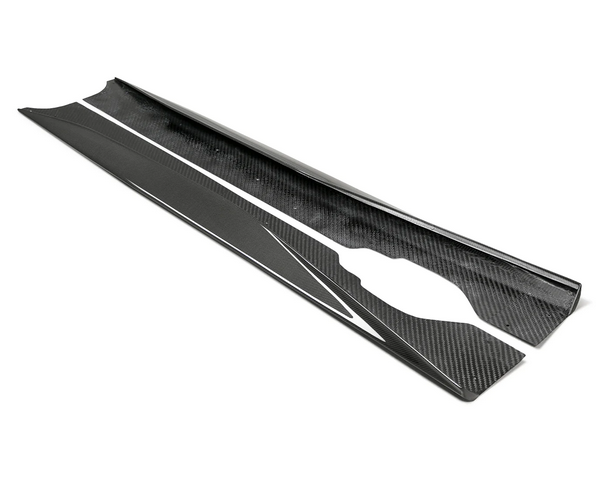 AC Carbon Fiber Side Skirt Extensions 2020-2023 Corvette