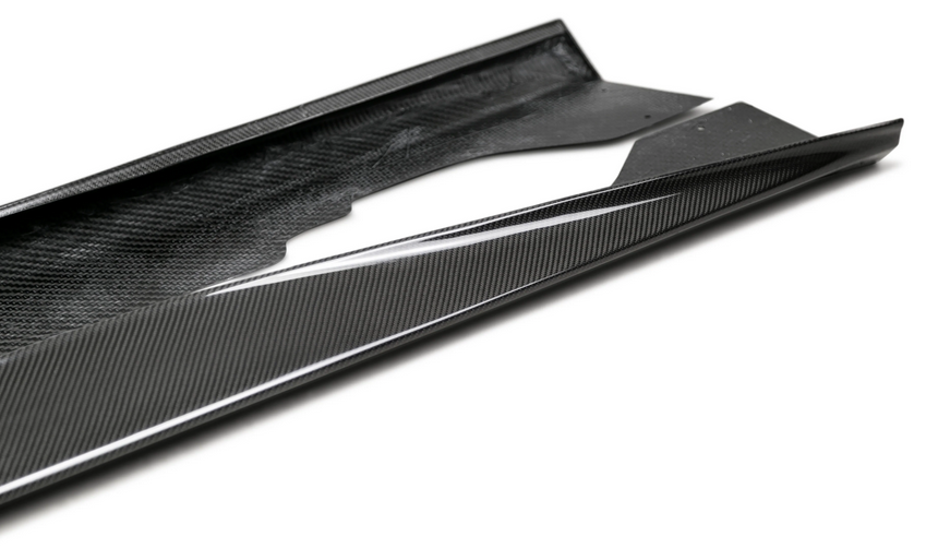 AC Carbon Fiber Side Skirt Extensions 2020-2023 Corvette