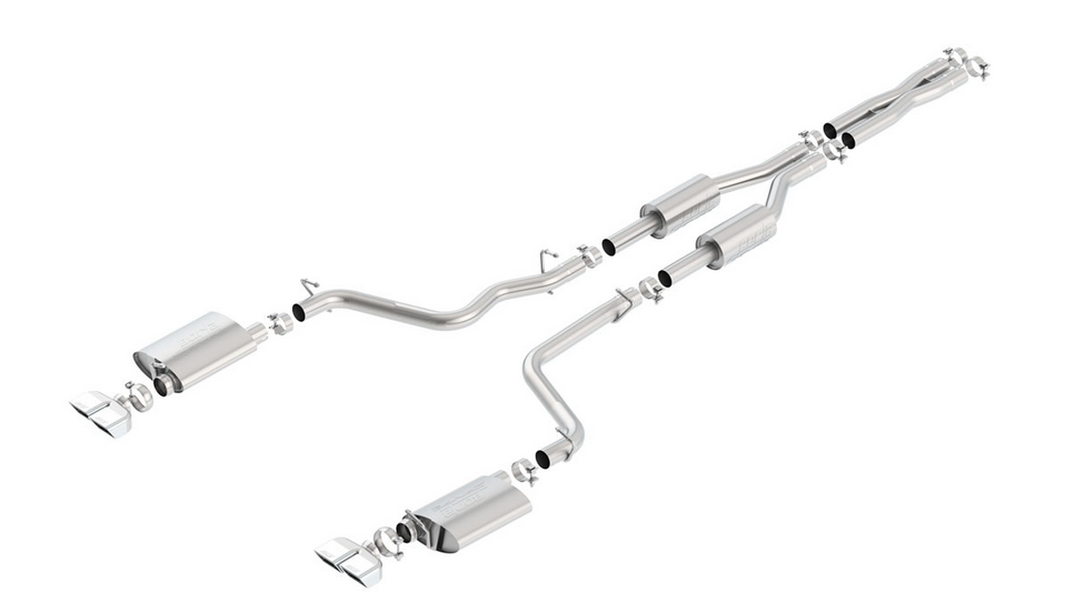 Borla S-TYPE Cat-Back Exhaust 2009-2014 Challenger 5.7L