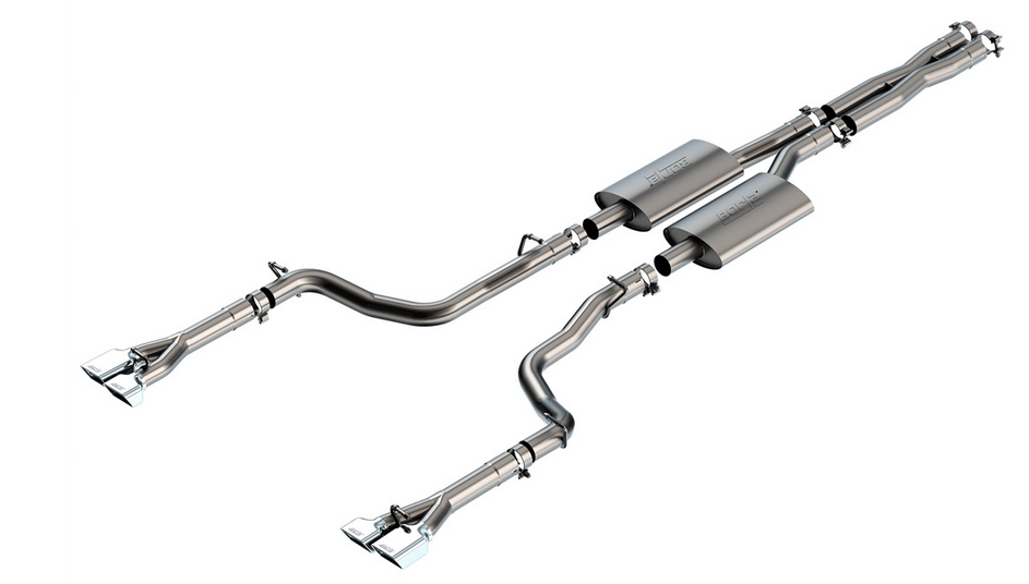 Borla S-TYPE Cat-Back Exhaust 2008-2010 Challenger 6.1L