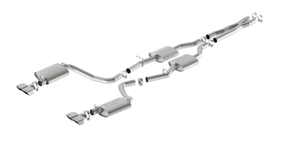 Borla S-TYPE Cat-Back Exhaust 2015-2023 Challenger 5.7L