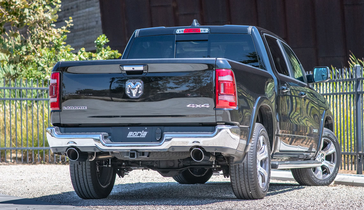 Borla ATAK Cat-Back Exhaust, Black Tips 2019-2023 Ram 1500