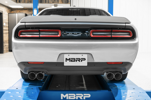 MBRP 3" Armor Lite Street Cat-Back Exhaust, Stainless Tips 2015-2016 Challenger 5.7L - Speedlogix