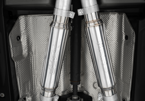 MBRP 3" Armor Lite Street Cat-Back Exhaust, Stainless Tips 2015-2016 Challenger 5.7L - Speedlogix