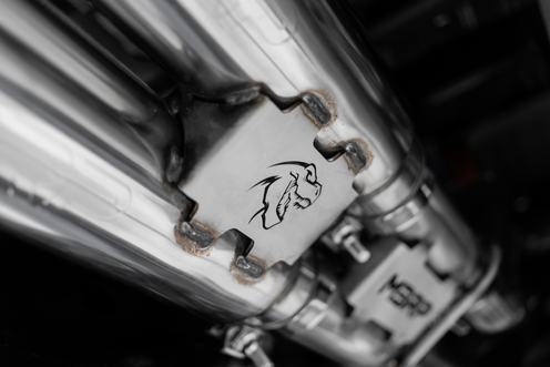 MBRP 3" Armor Pro Race Cat-Back Exhaust, Carbon Tips 2021-2023 Ram TRX 6.2L - Speedlogix