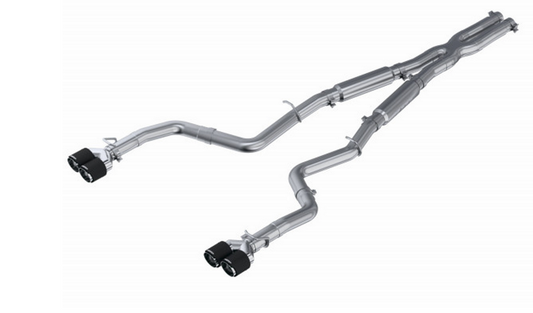 MBRP 3" Armor Pro Street Cat-Back Exhaust, Carbon Tips 2015-2016 Challenger 5.7L - Speedlogix