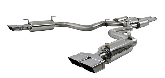 MBRP 3" Armor Pro Street Cat-Back Exhaust, Stainless Tips 2009-2014 Challenger 6.1L/392/6.4L