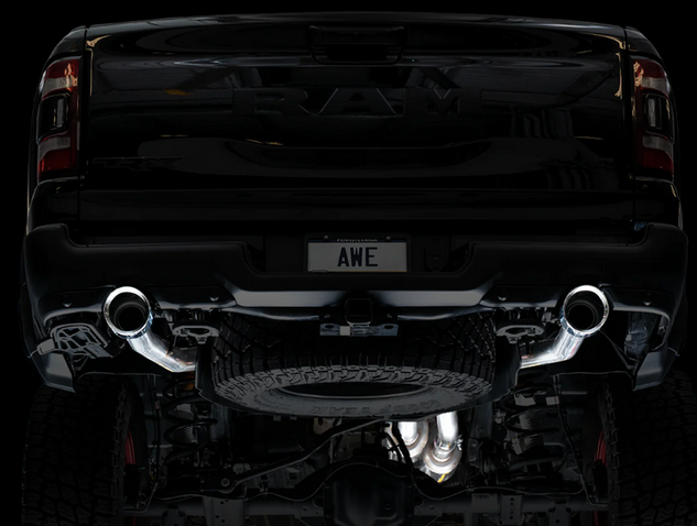 AWE Touring Cat-Back Exhaust, Chrome Tips 2021-2023 TRX 6.2L
