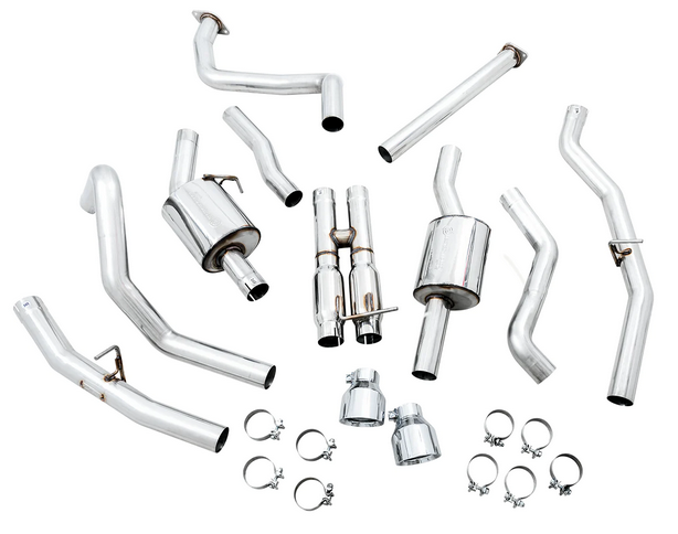 AWE Touring Cat-Back Exhaust, Chrome Tips 2021-2023 TRX 6.2L