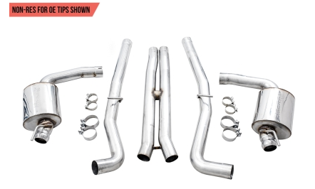 AWE Touring Cat-Back Exhaust 2015-2023 Challenger 6.2L/392/6.4L