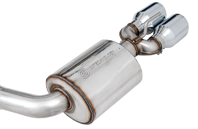AWE Touring Cat-Back Exhaust, Chrome Tips 2017-2023 Challenger 5.7L - Speedlogix