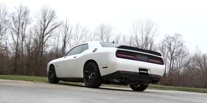 Corsa Xtreme Cat-Back Exhaust, Black Tips 2015-2016 Challenger 5.7L