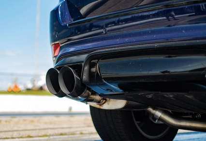 Corsa Sport Cat-Back Exhaust, Black Tips 2018-2021 Grand Cherokee 6.2L