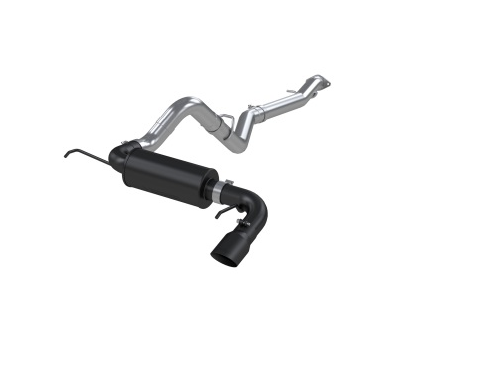 MBRP Armor BLK Street Cat-Back Exhaust 2021-2023 Bronco 2.3L/2.7L - Speedlogix