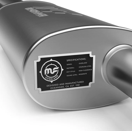 MagnaFlow Overland Cat-Back Exhaust 2021-2023 Bronco 2.7L