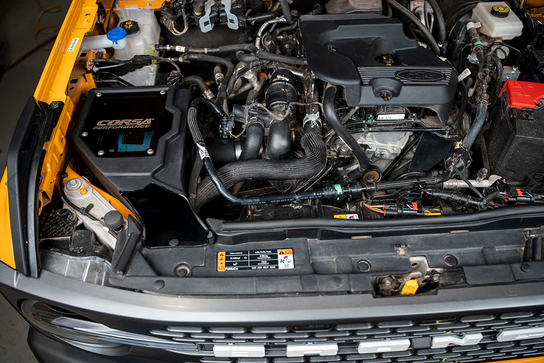 Corsa Cold Air Intake, PowerCore Filter 2021-2023 Bronco 2.3L