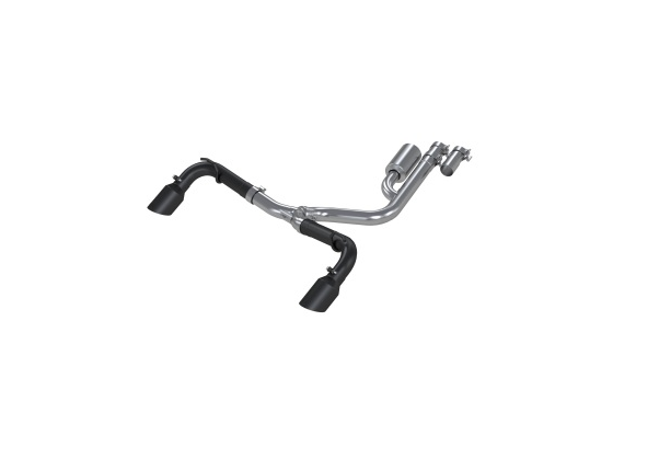 MBRP Armor BLK Street Axle-Back Exhaust 2021-2023 Bronco 1.5L/2.0L