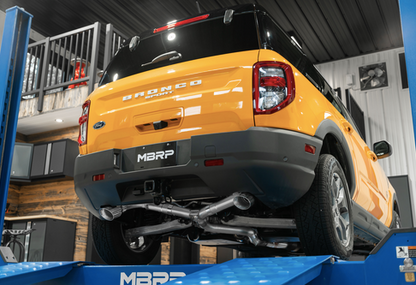 MBRP Armor Lite Street Axle-Back Exhaust 2021-2023 Bronco Sport 1.5L/2.0L