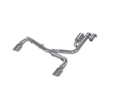 MBRP Armor Plus Street Axle-Back Exhaust 2021-2023 Bronco Sport 1.5L/2.0L - Speedlogix
