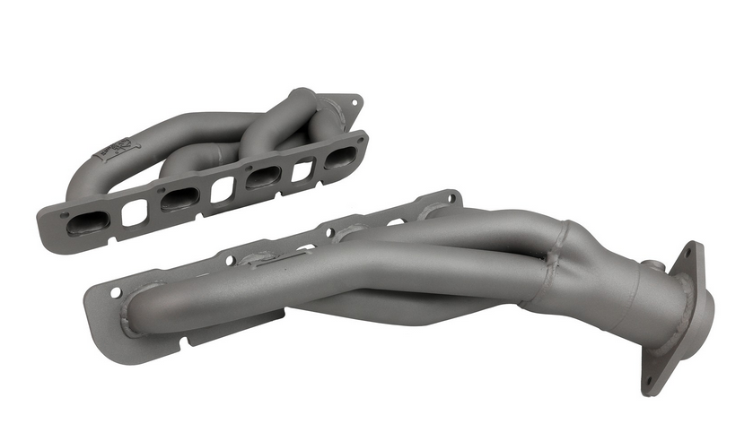 aFe Twisted Steel Shorty Headers, Titanium Ceramic Coating 2015-2023 Challenger 6.2L/392/6.4L - Speedlogix