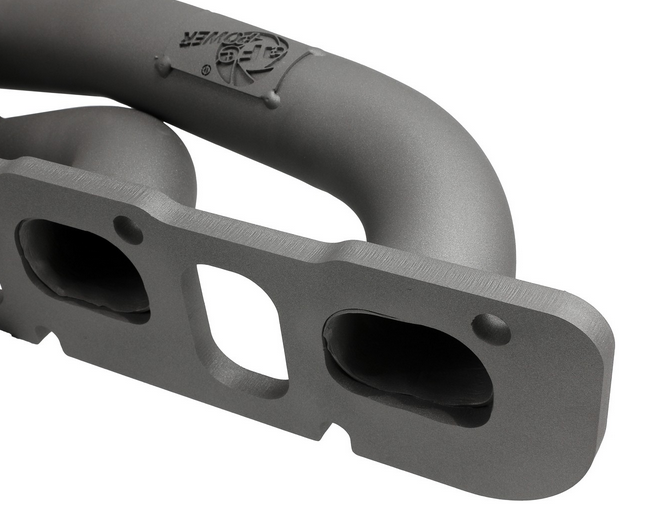 aFe Twisted Steel Shorty Headers, Titanium Ceramic Coating 2015-2023 Challenger 6.2L/392/6.4L - Speedlogix