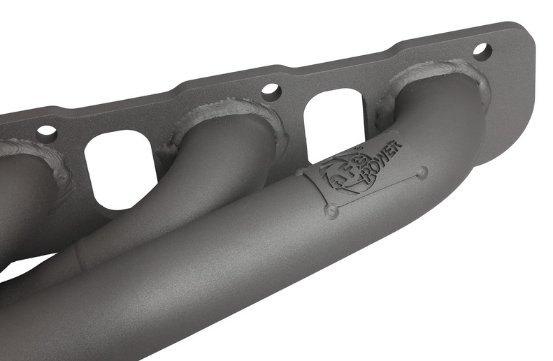 aFe Twisted Steel Shorty Headers, Titanium Ceramic Coating 2015-2023 Challenger 6.2L/392/6.4L - Speedlogix