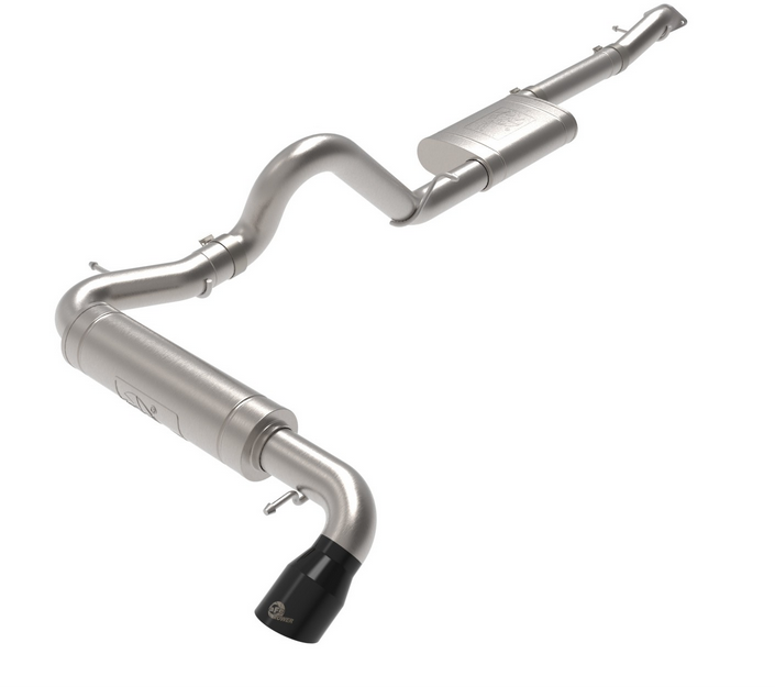 aFe Apollo GT Cat-Back Exhaust System, Black Tips 2021-2023 Bronco 2.3L/2.7L