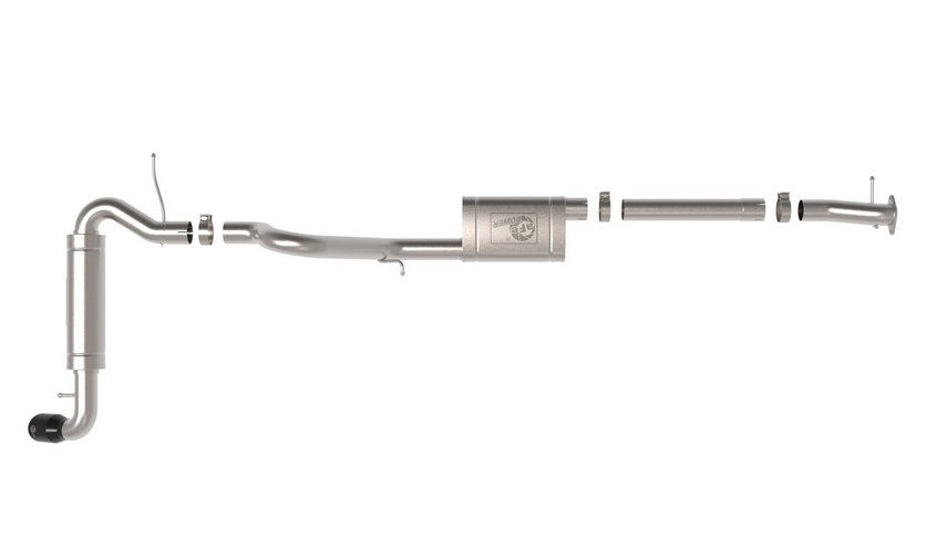 aFe Apollo GT Cat-Back Exhaust System, Black Tips 2021-2023 Bronco 2.3L/2.7L - Speedlogix