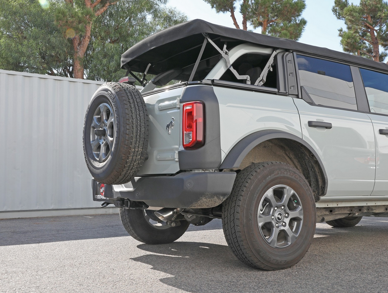 aFe Apollo GT Cat-Back Exhaust System, Polished Tips 2021-2023 Bronco 2.3L/2.7L - Speedlogix