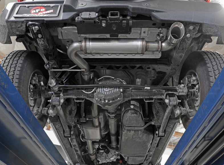 aFe Apollo GT Cat-Back Exhaust System, Polished Tips 2021-2023 Bronco 2.3L/2.7L - Speedlogix