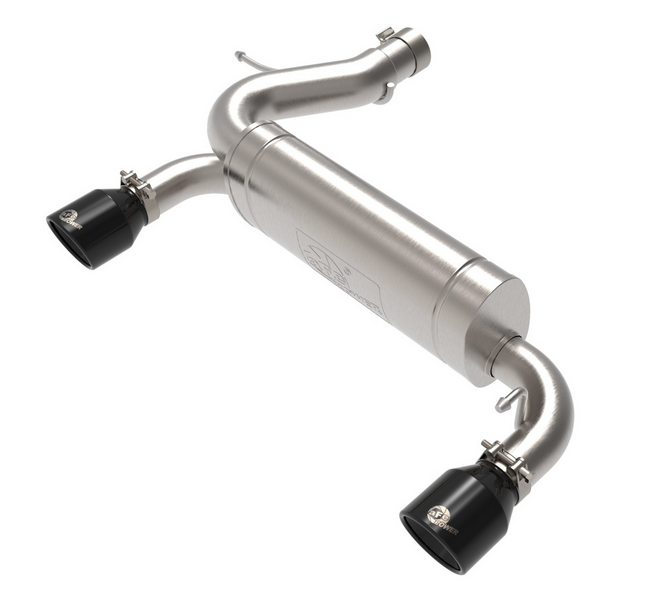 aFe Vulcan Axle-Back Exhaust, Black Tips 2021-2023 Bronco 2.3L/2.7L