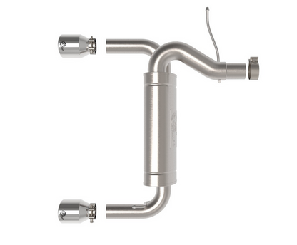 aFe Vulcan Axle-Back Exhaust, Polished Tips 2021-2023 Bronco 2.3L/2.7L