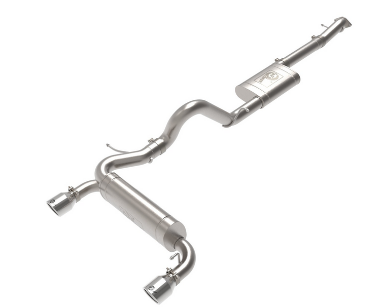 aFe Vulcan Cat-Back Exhaust, Polished Tips 2021-2023 Bronco 2.3L/2.7L