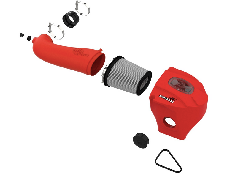 aFe Momentum GT Red Cold Air Intake, Pro Dry S Filter 2011-2023 Challenger/Charger 5.7L - Speedlogix