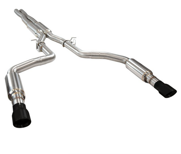 Kooks Cat-Back Exhaust, Black Tips 2018-2023 Charger 392/6.4L