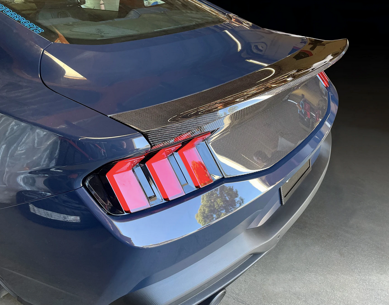 AC Carbon Fiber Integrated Decklid Spoiler 2024 Mustang