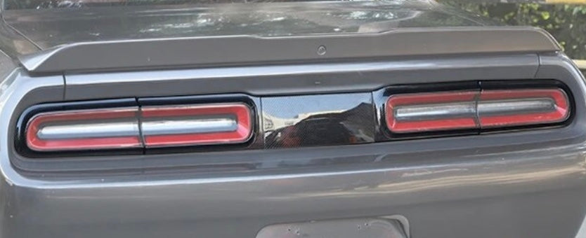 Speedlogix Carbon Print Rear Tail Light Covers 2015-2023 Challenger - Speedlogix