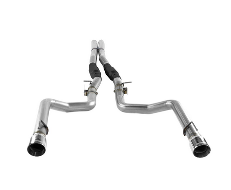 Flowmaster Outlaw Cat-Back Exhaust, Polished Tips 2017-2023 Charger 5.7L
